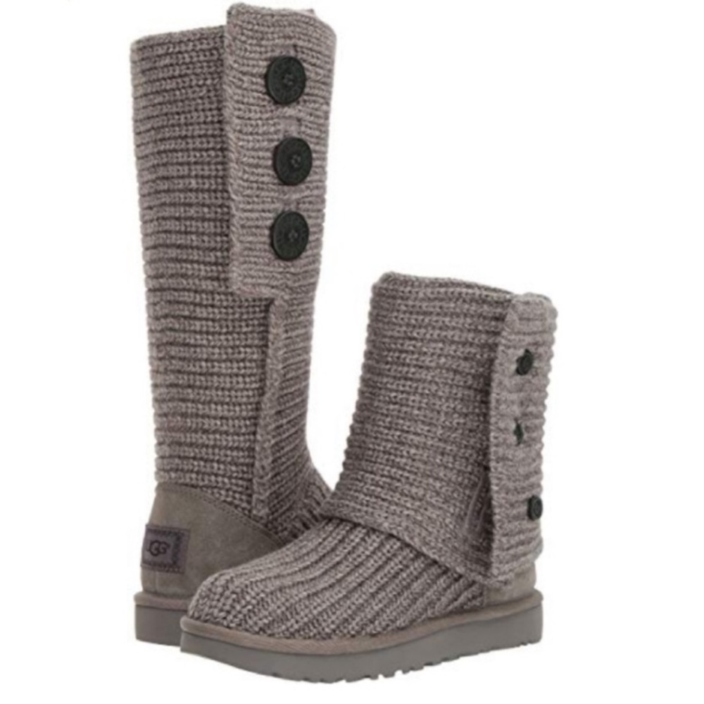 Grey Sweater Ugg Boots